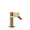 Смеситель для биде Gessi Inverso Rigato, с донным клапаном, Warm Bronze PVD (73507-735) Для биде Бронза PVD