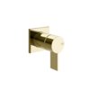 Смеситель для душа на 1 позицию Gessi Inverso Rigato, Brass PVD (73519-710) Для душа Латунь PVD