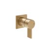 Смеситель для душа на 1 позицию Gessi Inverso Rigato, Warm Bronze Br. PVD (73519-726) Для душа Матовая бронза PVD