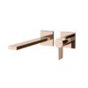 Смеситель для раковины Gessi Inverso Rigato, длина излива 198 мм, Copper PVD (73588-030) Для раковины Медь PVD