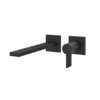 Смеситель для раковины Gessi Inverso Rigato, длина излива 198 мм, Matte Black (73588-299) Для раковины Черный матовый