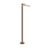 Напольный смеситель для раковины Gessi Inverso Rigato, Copper PVD (73595-030) Для раковины Медь PVD