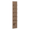Термостатичний змішувач на 5 споживачів Gessi Inverso Rigato, Copper Brushed PVD (43030-708) Для ванни, Для душа Матовая медь PVD