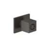 Поворотный боковой душ Gessi Inverso Rigato, Black Metal Br. PVD (20172-707) Боковые души (форсунки) Черный матовый металлик PVD