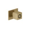 Поворотный боковой душ Gessi Inverso Rigato, Warm Bronze Br. PVD (20172-726) Боковые души (форсунки) Матовая бронза PVD