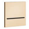 Душовий каскадний вилив Gessi Inverso Rigato, Warm Bronze PVD (20295-735) Верхні душі Бронза PVD