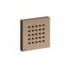 Бічний душ Gessi Inverso Rigato, Copper Brushed PVD (32973-708) Бокові душі (форсунки) Матовая медь PVD