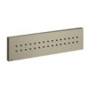 Боковой душ Gessi Inverso Rigato, Finox Brushed Nickel (32975-149) Боковые души (форсунки) Матовый никель