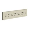 Бічний душ Gessi Inverso Rigato, Nickel PVD (32975-720) Бокові душі (форсунки) Никель PVD