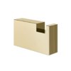 Крючок для халатов Gessi Inverso Rigato, Brass PVD (73521-710) Крючки для халатов и полотенец Gessi