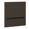 Душевой каскадный излив Gessi Inverso Rigato, Dark Bronze (20295-845) Верхние души Темная бронза