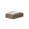 Мильниця Gessi Inverso Rigato, Antique Brass (20801-713) Мильниці Gessi