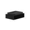 Мильниця Gessi Inverso Rigato, Black Metal PVD (20802-706) Мильниці Gessi