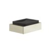Мильниця Gessi Inverso Rigato, Nickel PVD (20802-720) Мильниці Gessi