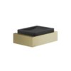 Мыльница Gessi Inverso Rigato, Brass Brushed PVD (20802-727) Мыльницы Gessi