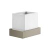 Стакан для зубных щеток Gessi Inverso Rigato, Finox Brushed Nickel (20807-149) Стаканы для зубных щеток Gessi