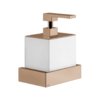 Дозатор жидкого мыла Gessi Inverso Rigato, Copper PVD (20813-030) Дозаторы жидкого мыла Gessi
