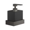 Дозатор жидкого мыла Gessi Inverso Rigato, Black Metal Br. PVD (20814-707) Дозаторы жидкого мыла Gessi