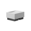 Мыльница Gessi Inverso Rigato, Aged Bronze (20825-187) Мыльницы Gessi