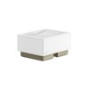Мыльница Gessi Inverso Rigato, Nickel PVD (20825-720) Мыльницы Gessi