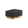 Мыльница Gessi Inverso Rigato, Gold CCP (20826-080) Мыльницы Gessi
