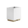 Стакан для зубных щеток Gessi Inverso Rigato, Warm Bronze Br. PVD (20831-726) Стаканы для зубных щеток Gessi