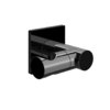 Держатель ручного душа поворотный Gessi Inverso Rigato, Black Metal PVD (73060-706) Gessi Коллекция Inverso Rigato 