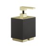 Дозатор рідкого мила Gessi Inverso Rigato, Brass PVD (20838-710) Дозатори рідкого мила Gessi
