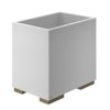 Корзина для мусора Gessi Inverso, Antique Brass (20990-713) Корзина для бумаги, Мусорные ведерки Gessi