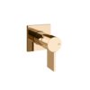 Смеситель для раковины Gessi Inverso Diamantato, Warm Bronze PVD (73609-735) Для раковины Бронза PVD