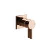 Смеситель для душа на 1 позицию Gessi Inverso Diamantato, Copper PVD (73619-030) Для душа Медь PVD