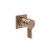 Змішувач для душу на 1 позицію Gessi Inverso Diamantato, Copper Brushed PVD (73619-708) Для душа Матовая медь PVD