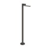 Напольный смеситель для раковины Gessi Inverso Diamantato, Black Metal Br. PVD (73695-707) Для раковины Черный матовый металлик PVD