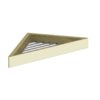 Угловая полочка для ванны и душа Gessi Inverso, Brass PVD (20861-710) Полочки Gessi