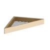 Кутова поличка для ванни та душу Gessi Inverso, Warm Bronze PVD (20861-735) Полички Gessi