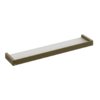 Полочка 12х60 см Gessi Inverso, Antique Brass (20945-713) Полочки Gessi