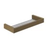 Полочка 30 см Gessi Inverso, Antique Brass (20947-713) Полочки Gessi