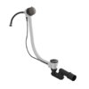 Слив-перелив для ванн Gessi Gessi316, Black Metal Br. PVD (01080-707) Для ванн Скрытая часть
