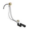 Слив-перелив для ванн Gessi Gessi316, Brass Brushed PVD (01080-727) Для ванн Скрытая часть