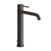 Змішувач для раковини Gessi Gessi316 Flessa, з донним клапаном, Black Metal Br. PVD (54003-707) Для раковини Черный матовый металлик PVD