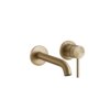 Смеситель для раковины Gessi Gessi316 Flessa, длина излива 171 мм, Warm Bronze Br. PVD (54086-726) Для раковины Матовая бронза PVD