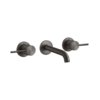Смеситель для раковины Gessi Gessi316 Flessa, длина излива 127 мм, Black Metal Br. PVD (54092-707) Для раковины Черный матовый металлик PVD