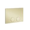 Клавиша смыва Gessi Inverso для систем инсталляций TECE, Brass PVD (54617-710) Для унитазов 