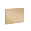 Клавиша смыва Gessi Inverso для систем инсталляций TECE, Warm Bronze PVD (54617-735) Для унитазов 
