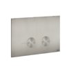 Клавіша змиву SANIT для систем інсталяцій Gessi Inverso, Steel Brushed (54619-239) Для унітазів 
