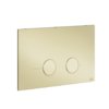 Клавиша смыва SANIT для систем инсталляций Gessi Inverso, Brass PVD (54619-710) Для унитазов 
