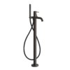 Смеситель для ванны Gessi Gessi316, Black Metal Br. PVD (54028-707) Для ванны Черный матовый металлик PVD