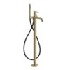 Смеситель для ванны Gessi Gessi316, Brass Brushed PVD (54028-727) Для ванны Матовая латунь PVD