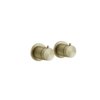 Термостатический смеситель на 1 позицию Gessi Gessi316, Brass Brushed PVD (54232-727) Для ванны, Для душа Матовая латунь PVD