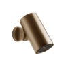 Душевая лейка Ø79 мм многоструйная Gessi Gessi316 Flessa, Warm Bronze Br. PVD (57201-726) Верхние души Матовая бронза PVD